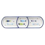 Casa si Gradina - Bucatarie si vesela - Vesela si tacamuri - Platouri de bucatarie - Platou Aquatic 3 Comp 28.5cm Tognana - Infinity.ro