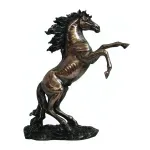 Casa si Gradina - Decoratiuni - Obiecte decorative - Accesorii decorative - Decoratiune bronz Rampaging Stallion H32 - Infinity.ro