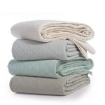 Casa si Gradina - Textile si covoare - Pături și cuverturi - Cuverturi - Cuvertura 230x240 cm Nef-Nef Serenity Verde Menta - Infinity.ro