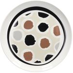 Casa si Gradina - Bucatarie si vesela - Vesela si tacamuri - Farfurii si boluri - Farfurie pentru desert Andrea Fontebasso Edge Vibes Terra, Portelan, 19 cm, Multicolor - Infinity.ro