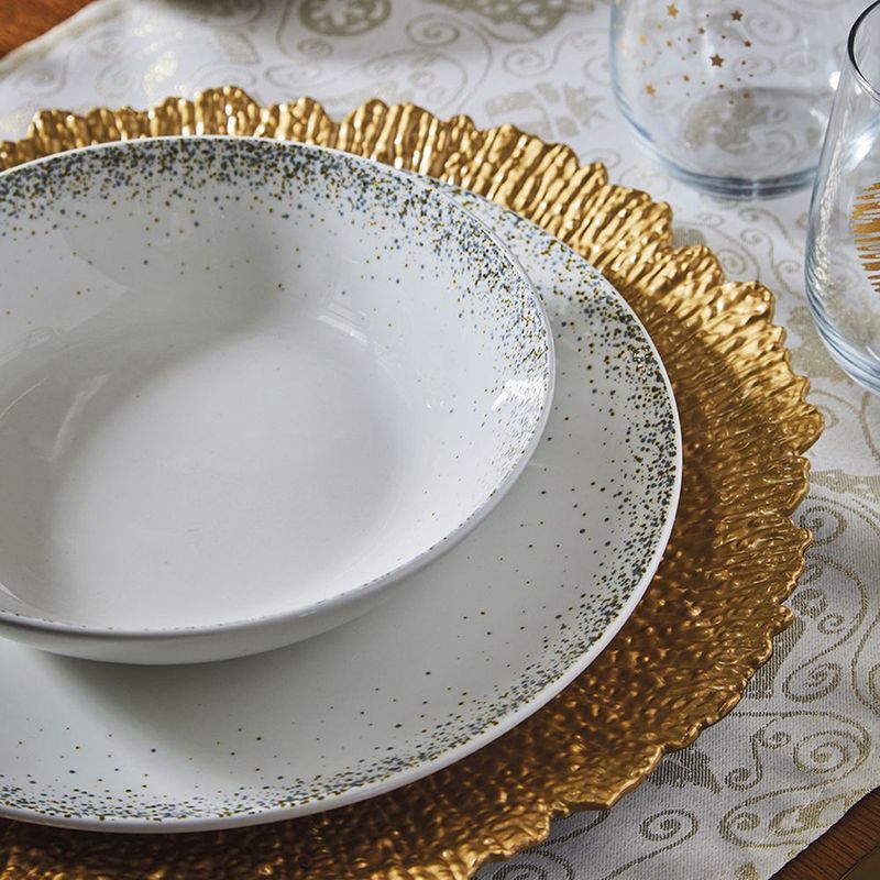 Casa si Gradina - Bucatarie si vesela - Vesela si tacamuri - Servicii de masa - Set masa 18 buc, portelan multicolor, Tognana Madison Astrid - Infinity.ro