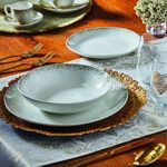 Casa si Gradina - Bucatarie si vesela - Vesela si tacamuri - Servicii de masa - Set masa 18 buc, portelan multicolor, Tognana Madison Astrid - Infinity.ro