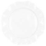 Casa si Gradina - Bucatarie si vesela - Vesela si tacamuri - Platouri de bucatarie - Platou rotund Andrea Fontebasso Brigitte, Portelan, 30 cm, Alb - Infinity.ro