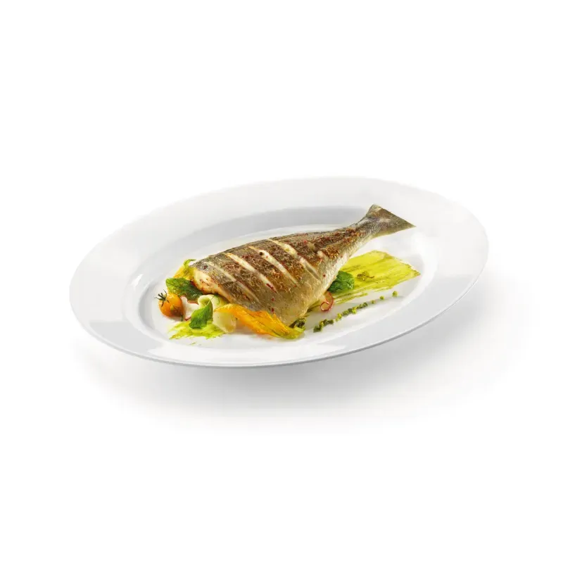 Casa si Gradina - Bucatarie si vesela - Vesela si tacamuri - Platouri de bucatarie - Platou Grangusto Pesce Plate 35x26.7cm Bormioli Rocco - Infinity.ro