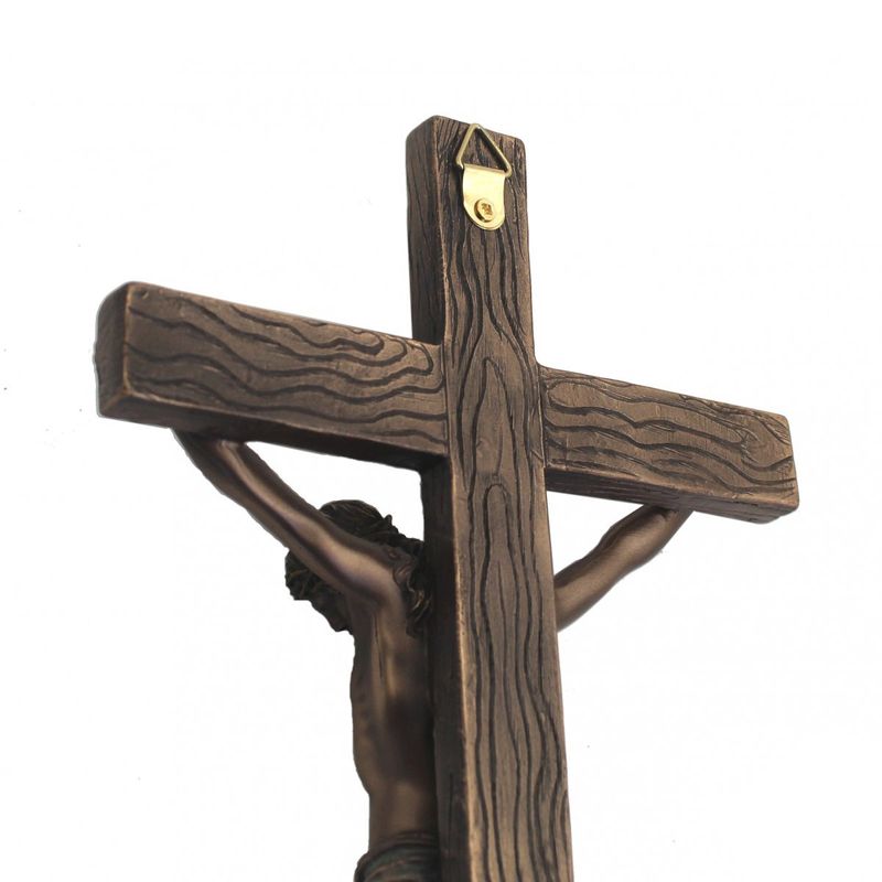 Casa si Gradina - Decoratiuni - Obiecte decorative - Accesorii decorative - Decoratiune bronz Crucifix H34 - Infinity.ro