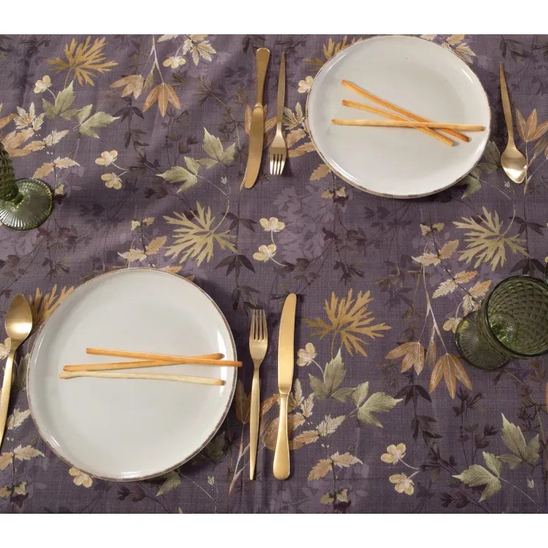 Casa si Gradina - Textile si covoare - Textile bucatarie - Fete de masa - Fata de masa Brandy 140X240 Anthracite - Infinity.ro