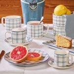 Casa si Gradina - Bucatarie si vesela - Vesela si tacamuri - Farfurii si boluri - Bol portelan 13 cm, alb-albastru Tognana Ivy Collection - Infinity.ro