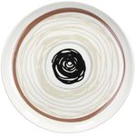 Casa si Gradina - Bucatarie si vesela - Vesela si tacamuri - Farfurii si boluri - Farfurie Andrea Fontebasso Edge Vibes Terra, Portelan, 27 cm, Multicolor - Infinity.ro