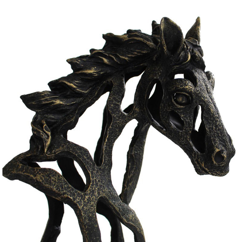 Casa si Gradina - Decoratiuni - Obiecte decorative - Accesorii decorative - Decoratiune bronz Modern Horse H30 - Infinity.ro