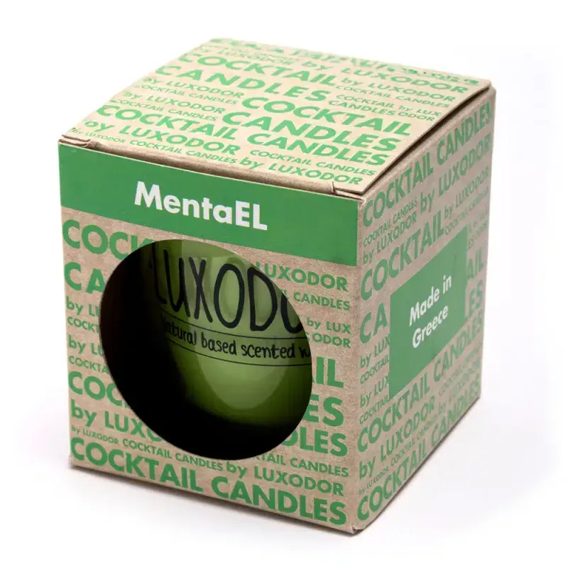 Casa si Gradina - Decoratiuni - Aromaterapie si lumanari - Lumanari si candele - Lumanare parfumata Cocktail Line MentaEL Luxodor 165Gr - Infinity.ro