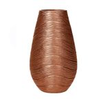 Casa si Gradina - Decoratiuni - Obiecte decorative - Vaze si boluri decorative - Vaza ceramica cu finisaj cupru H29 cm Dune Andrea Fontebasso - Infinity.ro