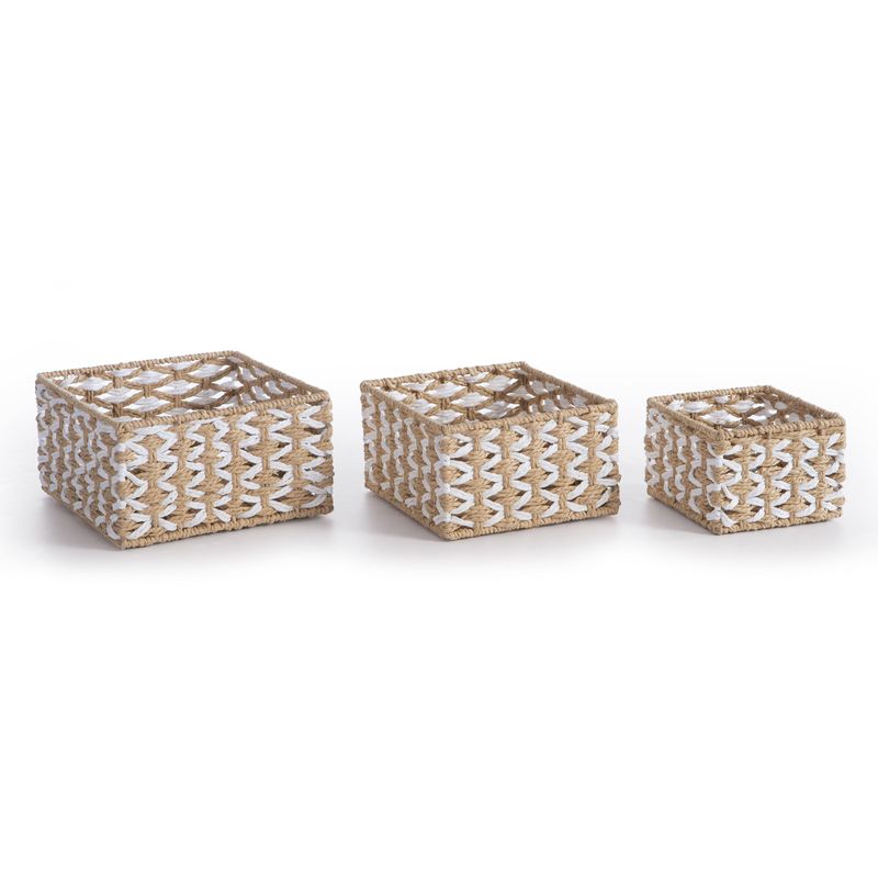 Casa si Gradina - Mobilier - Organizare si depozitare - Cutii depozitare - Cos de depozitare din franghie Nef-Nef 15x15x10 cm - Infinity.ro