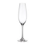 Casa si Gradina - Bucatarie si vesela - Cani si pahare - Pahare - Set 6 pahare sampanie Crystal Bohemia Columba 260 ml transparent - Infinity.ro
