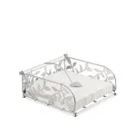 Casa si Gradina - Bucatarie si vesela - Ustensile bucatarie - Seturi ustensile de bucatarie - Suport servetele masa Branch Big Silver - Infinity.ro