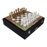 Jucarii, Copii si Bebe - Jucarii si jocuri - Jocuri si puzzle - Jocuri de societate - Sah marmura Onix And Marble Chess Set - Infinity.ro
