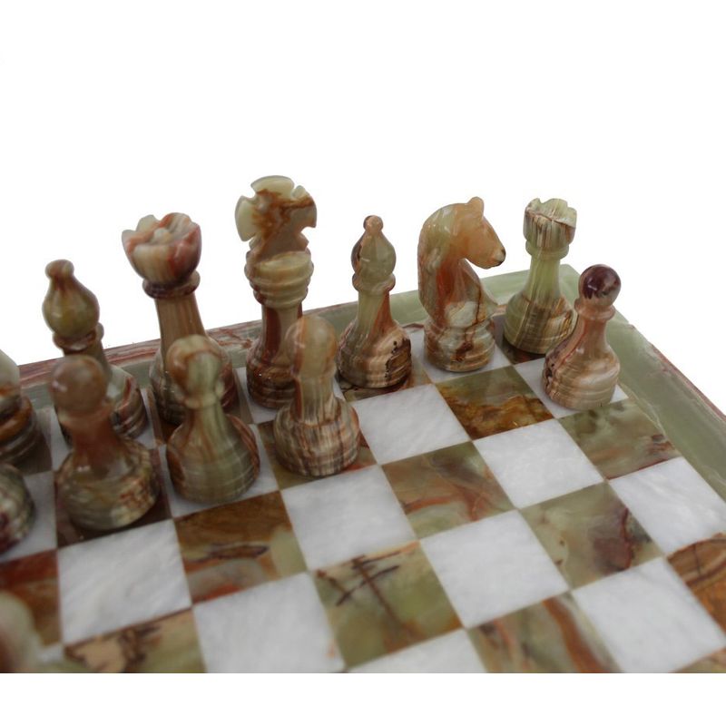 Jucarii, Copii si Bebe - Jucarii si jocuri - Jocuri si puzzle - Jocuri de societate - Sah marmura Onix And Marble Chess Set - Infinity.ro