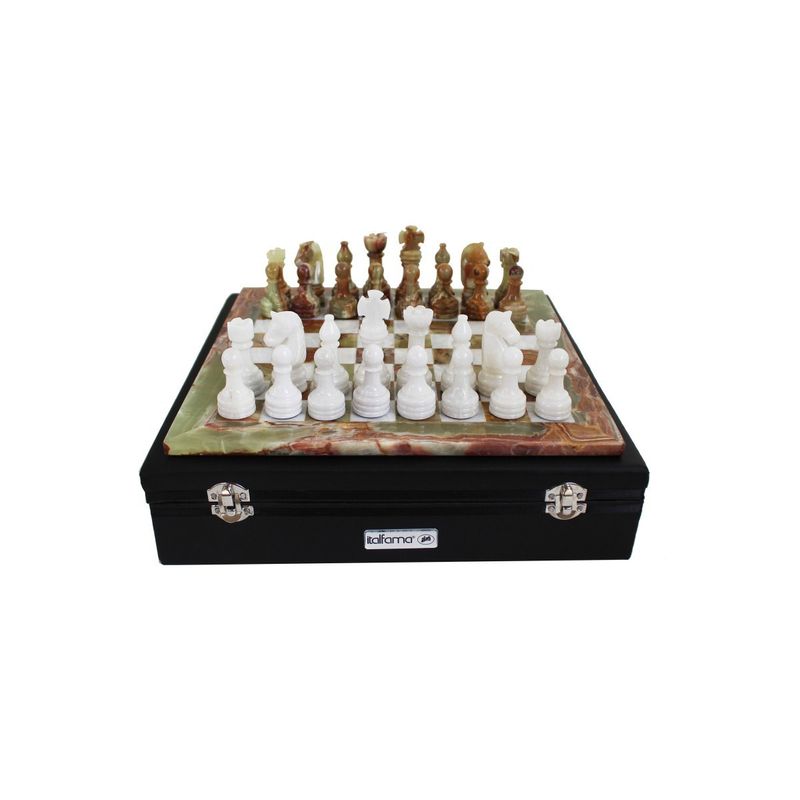 Jucarii, Copii si Bebe - Jucarii si jocuri - Jocuri si puzzle - Jocuri de societate - Sah marmura Onix And Marble Chess Set - Infinity.ro