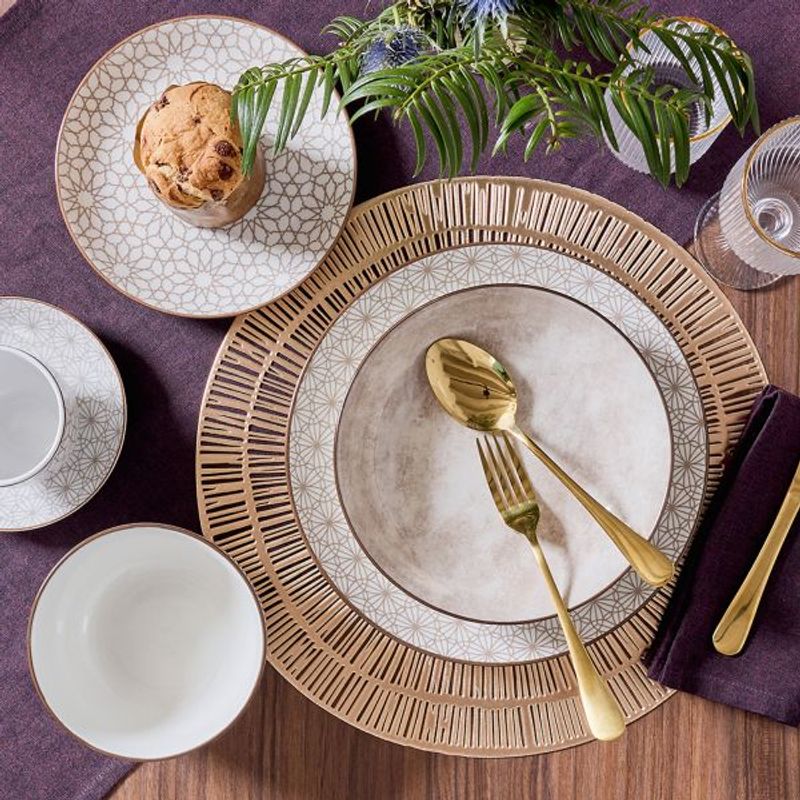 Casa si Gradina - Bucatarie si vesela - Vesela si tacamuri - Servicii de masa - Servici masa Habana 18Pcs Tognana - Infinity.ro