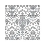 Casa si Gradina - Textile si covoare - Textile bucatarie - Servete si naproane - Servetele masa 33x33cm Baroque ornament silver FSC Mix - Infinity.ro