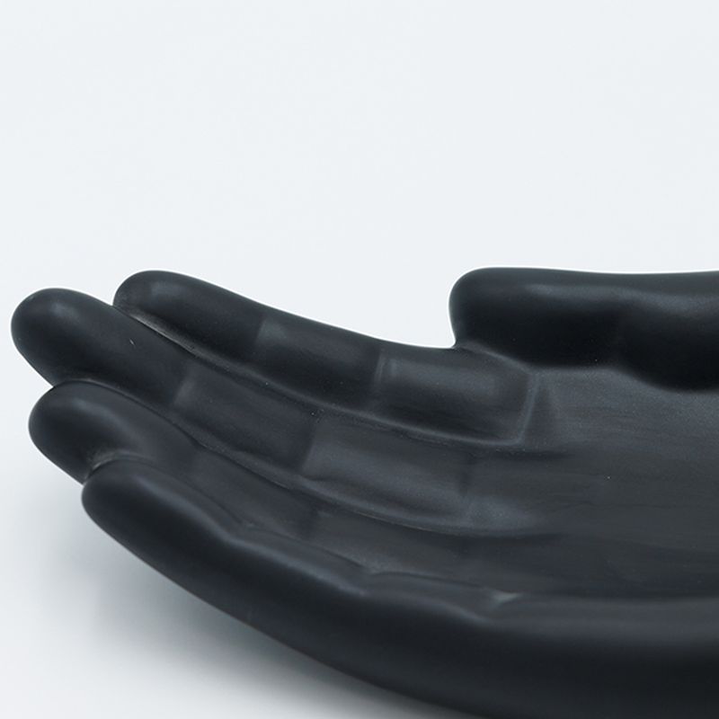 Casa si Gradina - Decoratiuni - Obiecte decorative - Accesorii decorative - Decoratiune ceramica mana Eurolamp H6.5 cm negru - Infinity.ro