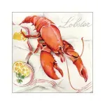 Casa si Gradina - Textile si covoare - Textile bucatarie - Servete si naproane - Servetele masa 33x33cm Finest lobster FSC Mix - Infinity.ro