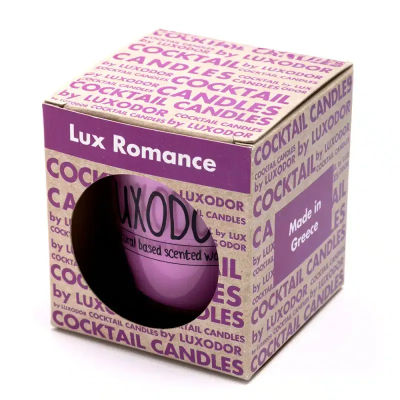Casa si Gradina - Decoratiuni - Aromaterapie si lumanari - Lumanari si candele - Lumanare parfumata Cocktail Line Lux Romance 
 Luxodor 165Gr - Infinity.ro