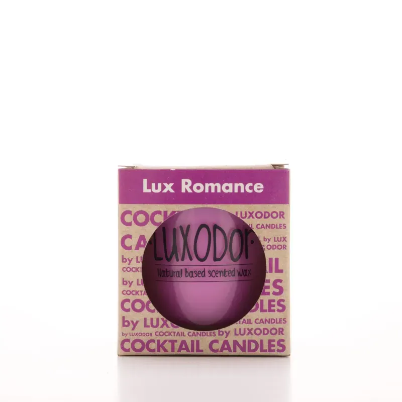 Casa si Gradina - Decoratiuni - Aromaterapie si lumanari - Lumanari si candele - Lumanare parfumata Cocktail Line Lux Romance 
 Luxodor 165Gr - Infinity.ro