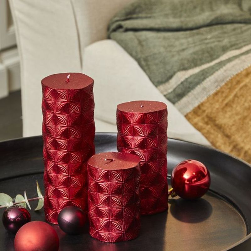 Casa si Gradina - Decoratiuni - Aromaterapie si lumanari - Lumanari si candele - Lumanare Strass Fire H15 Andrea Fontebasso - Infinity.ro