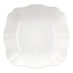 Casa si Gradina - Bucatarie si vesela - Vesela si tacamuri - Farfurii si boluri - Farfurie pentru cina Andrea Fontebasso Brigitte, Portelan, 21 x 21 cm, Alb - Infinity.ro