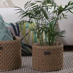 Casa si Gradina - Mobilier - Organizare si depozitare - Cutii depozitare - Cos de depozitare din iuta Nef-Nef Rollin 21x16 cm - Infinity.ro