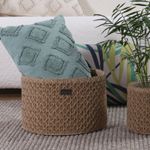 Casa si Gradina - Mobilier - Organizare si depozitare - Cutii depozitare - Cos de depozitare din iuta Nef-Nef Rollin 21x16 cm - Infinity.ro