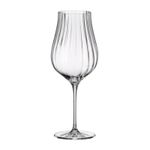 Casa si Gradina - Bucatarie si vesela - Cani si pahare - Pahare - Set 6 pahare vin Crystal Bohemia Limosa Optic 650 ml transparent - Infinity.ro