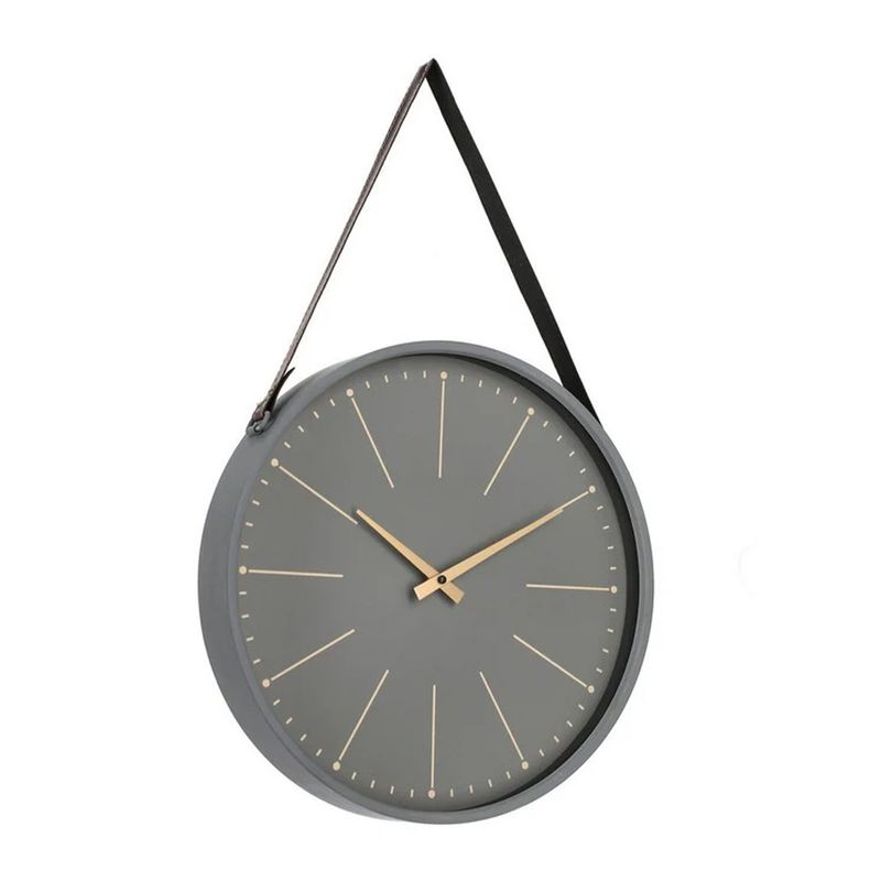 Casa si Gradina - Decoratiuni - Ceasuri - Ceas perete Bizzotto Timely gri-auriu 40 cm - Infinity.ro