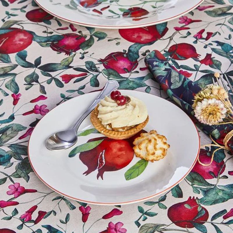 Casa si Gradina - Bucatarie si vesela - Vesela si tacamuri - Servicii de masa - Set masa 18 buc, portelan multicolor, Tognana Atollo Melograno - Infinity.ro