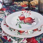 Casa si Gradina - Bucatarie si vesela - Vesela si tacamuri - Servicii de masa - Set masa 18 buc, portelan multicolor, Tognana Atollo Melograno - Infinity.ro