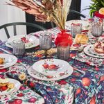 Casa si Gradina - Bucatarie si vesela - Vesela si tacamuri - Servicii de masa - Set masa 18 buc, portelan multicolor, Tognana Atollo Melograno - Infinity.ro