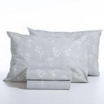 Casa si Gradina - Textile si covoare - Lenjerii de pat - Seturi de lenjerie - Set husa 270x270 cm + 2 fete perna 52x72 cm + cearsaf 180x200 cm Nef-Nef Claris Albastru - Infinity.ro