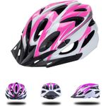 Sport si Outdoor - Echipament Sportiv - Accesorii echipament sportiv - Casti de protectie - Casca de protectie pentru bicicleta, cu orificii ventilatie,culoare roz - Infinity.ro
