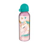 Casa si Gradina - Bucatarie si vesela - Cani si pahare - Sticle - Sticla apa, aluminiu, Unicorn, 500ml roz - Infinity.ro