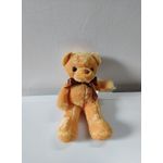 Jucarii, Copii si Bebe - Jucarii si jocuri - Jucarii de plus - Jucarie de plus Go Kart Ursuletul Pufos, maro, inaltime 30 cm - Infinity.ro