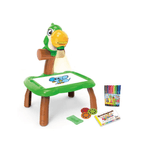 Jucarii, Copii si Bebe - Jucarii si jocuri - Jucarii & jocuri educative - Jocuri si jucarii educative - Masa de desen cu proiector, 3 discuri cu 24 sabloane, 12 carioci, multicolor, 25x21x35cm - Infinity.ro