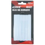 Casa si Gradina - Constructii - Scule electrice si accesorii - Accesorii pistoale de lipit - Batoane de silicon pentru pistolul de lipit, VERKE, 12 bucati, V81321 - Infinity.ro