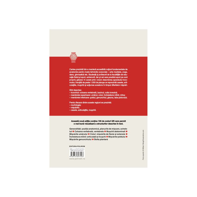 Carti si Birotica - Carti - Hobby si sport - Anatomie pentru miscare, vol. I, Blandine Calais-Germain - Infinity.ro