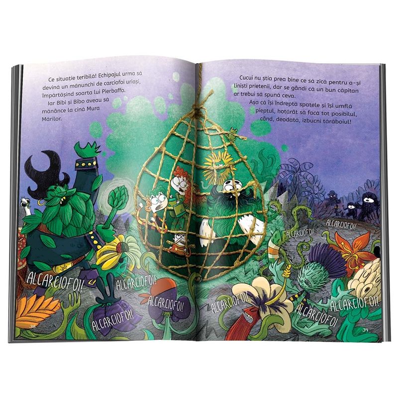 Carti si Birotica - Carti - Carti pentru copii - Basme si povesti - Capitanul Cucui si insula monstrilor - Infinity.ro