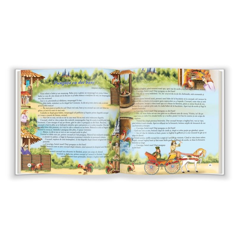 Carti si Birotica - Carti - Carti pentru copii - Basme si povesti - Povesti romanesti. Editia 2025/ Povesti - Infinity.ro