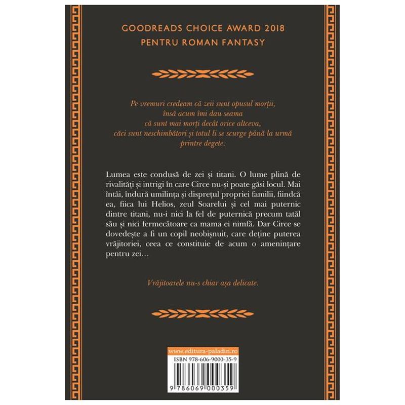 Carti si Birotica - Carti - Fictiune - Circe, Madeline Miller - Infinity.ro