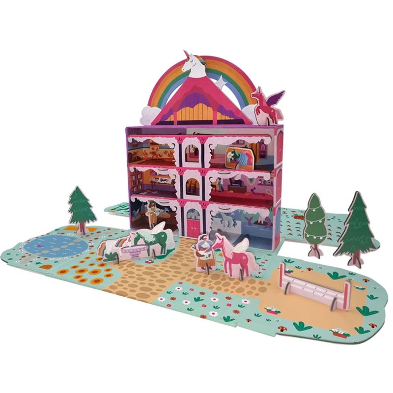 Carti si Birotica - Carti - Carti pentru copii - Basme si povesti - Palatul Unicornilor/ Busy Builds - Infinity.ro