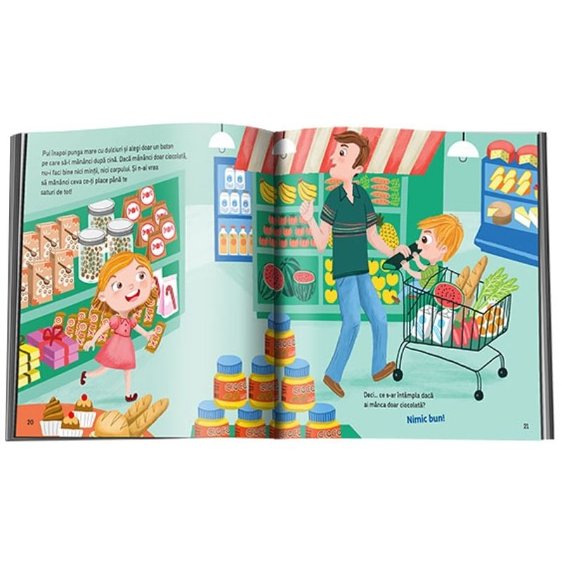 Carti si Birotica - Carti - Carti pentru copii - Basme si povesti - Ce s-ar intampla daca ai manca doar ciocolata? - Infinity.ro