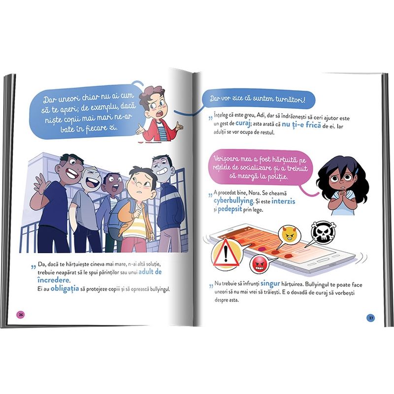 Carti si Birotica - Carti - Carti pentru copii - Basme si povesti - Vrei sa vorbim despre... Bullying - Infinity.ro