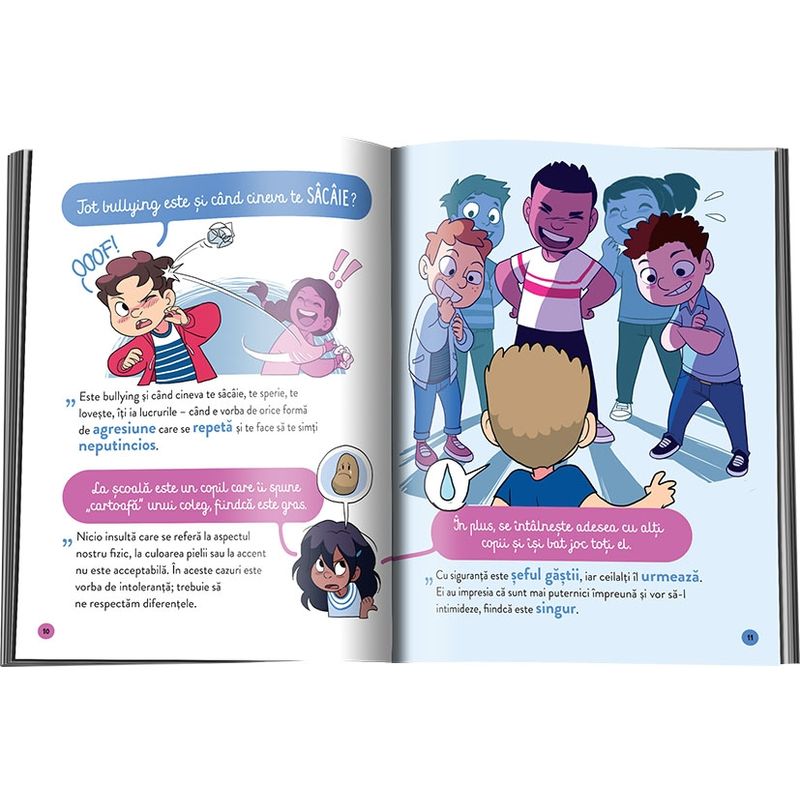 Carti si Birotica - Carti - Carti pentru copii - Basme si povesti - Vrei sa vorbim despre... Bullying - Infinity.ro